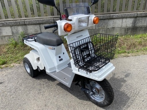 ☆走行少！ジャイロX快速2スト！バッテリー・プラグなど新品☆キャブオーバーホールでエンジン一発始動^_^50cc原付スクーター☆