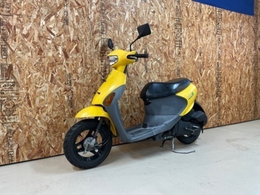 【売れました】SUZUKI ｽｽﾞｷ Lets4 ｽｸｰﾀｰ 原付 1100K 低走行 実働 セル1発吹け上がりOK