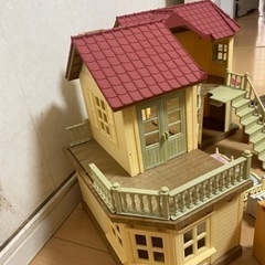 【sold】シルバニアファミリー　あかりの灯る大きなお家の画像
