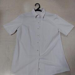 【美品】【複数枚購入可】半袖　ブラウス　シャツ　ノーアイロン　ス...