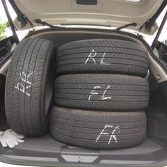 ダンロップ　225-60-18 夏タイヤ4本セットの画像