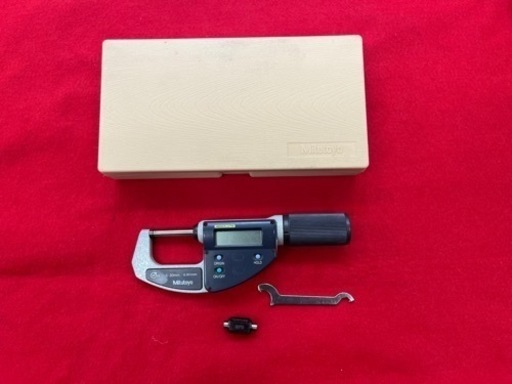 値下げしました。N110★Mitutoyo製★デジタル外側マイクロ★工具
