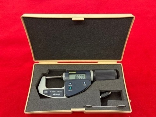 値下げしました。N110★Mitutoyo製★デジタル外側マイクロ★工具