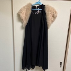 パーティードレス　ブラック　ボレロ付