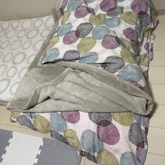 シングル掛け・敷き布団(カバー付き)の画像