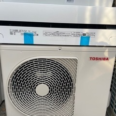 東芝エアコン　2020年製　6畳用　標準工事付の画像