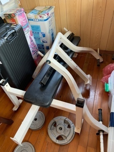 バーベルセットです　息子が使用してました