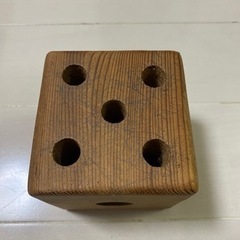 サイコロ　ペン立てにもなるの画像