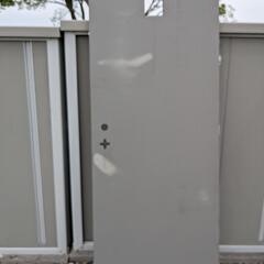 スチール扉 丁番つき 通電金具 DIY 小屋 倉庫 物置などに の画像