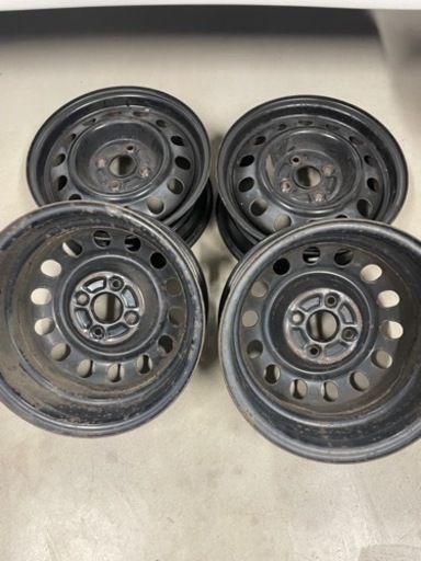14インチ鉄ホイール4本セット（トヨタ系）