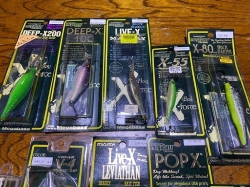 メガバス(Megabass) ルアー 10個セット未使用オマケ付