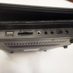 【ジャンク】15.6インチフルセグ録画機能付きポータブルDVDプレーヤー【難あり品】の画像