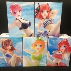 五等分の花嫁　Aqua float girls 5種セット