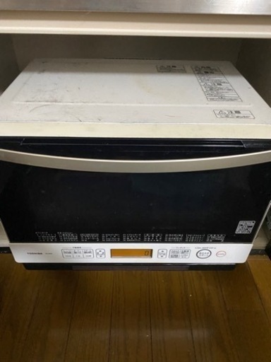 東芝 電子レンジ  TOSHIBA ER-MD8(W) 26L オーブン