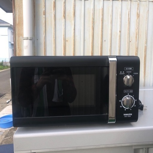 山善 電子レンジ MW-Y205(B)5 50Hz専用