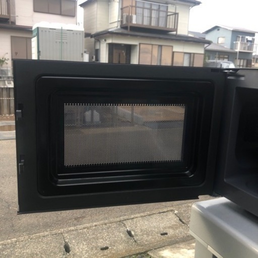 山善 電子レンジ MW-Y205(B)5 50Hz専用