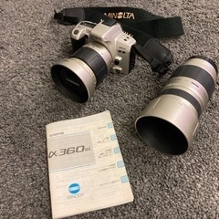 【引き取り/手渡し希望】ミノルタα360si + タムロンレンズ