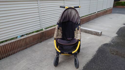 CURIOキュリオストローラーA　ベビーカー　迷彩・カモフラージュ柄