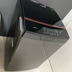 【無料】スタイリッシュ！洗濯機(ブラック)