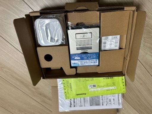 【新品未使用】パナソニック ドアホン VL-SWE210KL