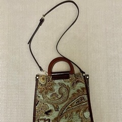 ゴブラン調の2wayバッグの画像