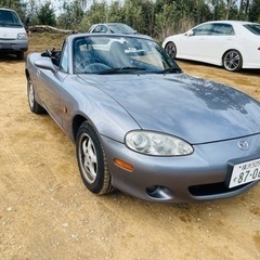 大幅値下げ❗️ロードスターオープンカーNB6 AT❗️車検7年2月❗️コミコミ❗️の画像
