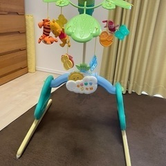 くまのプーさん えらべる回転6wayジムにへんしんメリー の画像