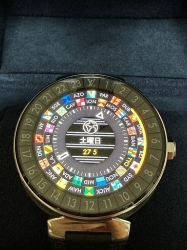 動作品 美品 ルイヴィトン タンブール ホライゾン スマートウォッチ