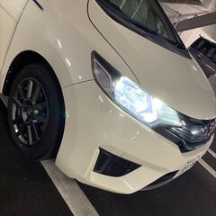 ホンダ フィットハイブリッド 純正ナビ・フルセグTV・LEDライト・新品純正ホイール&新品タイヤの画像