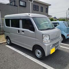 低走行! 車検2年! 地デジナビ! 現行型! エブリイ NV100 クリッパー OEM ハイルーフ ETC 5AGS 千葉 DA17V DR17V 軽バン スクラム ミニキャブの画像