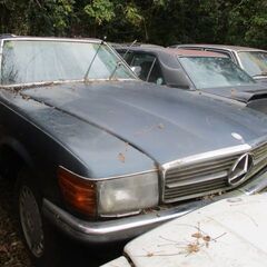 ベンツ―107-500SLレストアーベース車両-レストアー希望の...