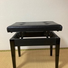 ピアノ用　椅子　高さ調節可能