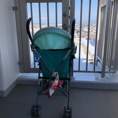🉐ベビーカー　ティファニーブルーの画像
