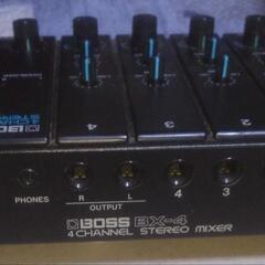 4チャンネルステレオミキサー　BOSS BX-4の画像