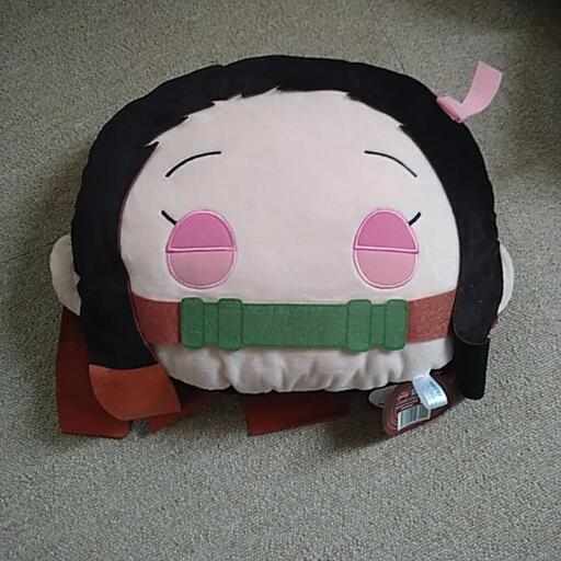 ぬいぐるみ　禰豆子の顔