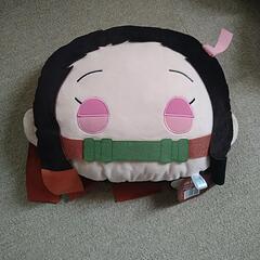ぬいぐるみ　禰豆子の顔