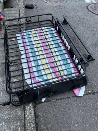 ルーフラック 延長ラックセット CURT製 キャリアフルセット