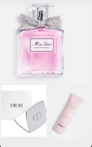 クリスマスプレゼントにも！ミスディオール　香水とハンドクリームセット