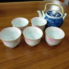急須&湯呑セット、お盆