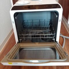 未使用に近い食器洗い乾燥機 工事不要 設置 卓上 タンク式