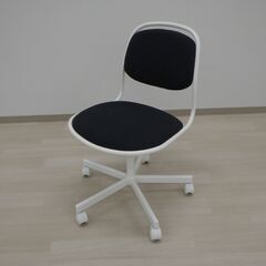 デスクチェア（白パイプ）【小金井市民限定】※新規優先（小金井市再...