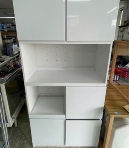 新商品SALE】食器棚 中古 リサイクルショップ宮崎屋住吉店22.6.1k
