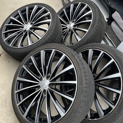 20インチ タイヤホイール4本セット VENERDI 245/35R20