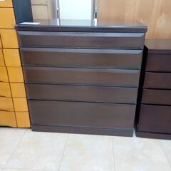 ★ジモティ割あり★ 府中家具 チェスト ブラウン H107.5×D56×W103.5 クリーニング済み OJ1010
