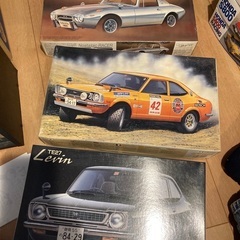 カローラレビン　プラモデルまとめ売りの画像
