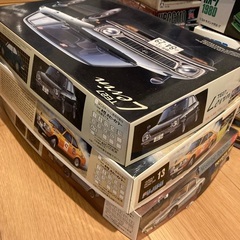 カローラレビン　プラモデルまとめ売りの画像