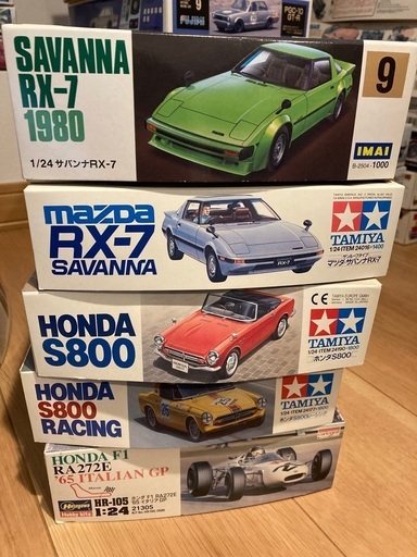 プラモデルまとめ売り 5台