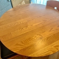 unico TOVE ラウンドテーブル 110cm