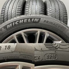 【MICHELIN PRIMACY 4 235/50R18】夏タイヤ【Ford フォーカス 純正ホイール 18インチ 8J5HPCD108+55】19年製 バリ溝　(TH794)クレジットカード QRコード決済可能の画像