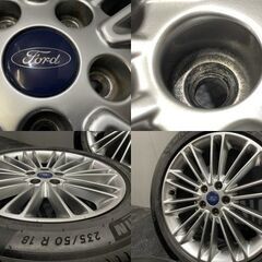 【MICHELIN PRIMACY 4 235/50R18】夏タイヤ【Ford フォーカス 純正ホイール 18インチ 8J5HPCD108+55】19年製 バリ溝　(TH794)クレジットカード QRコード決済可能の画像